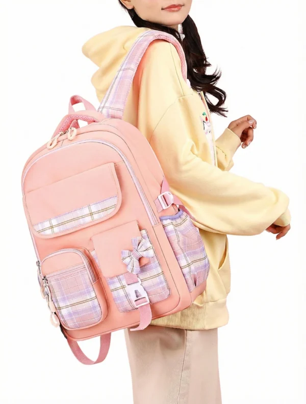 Girls Bow Tie Backpack